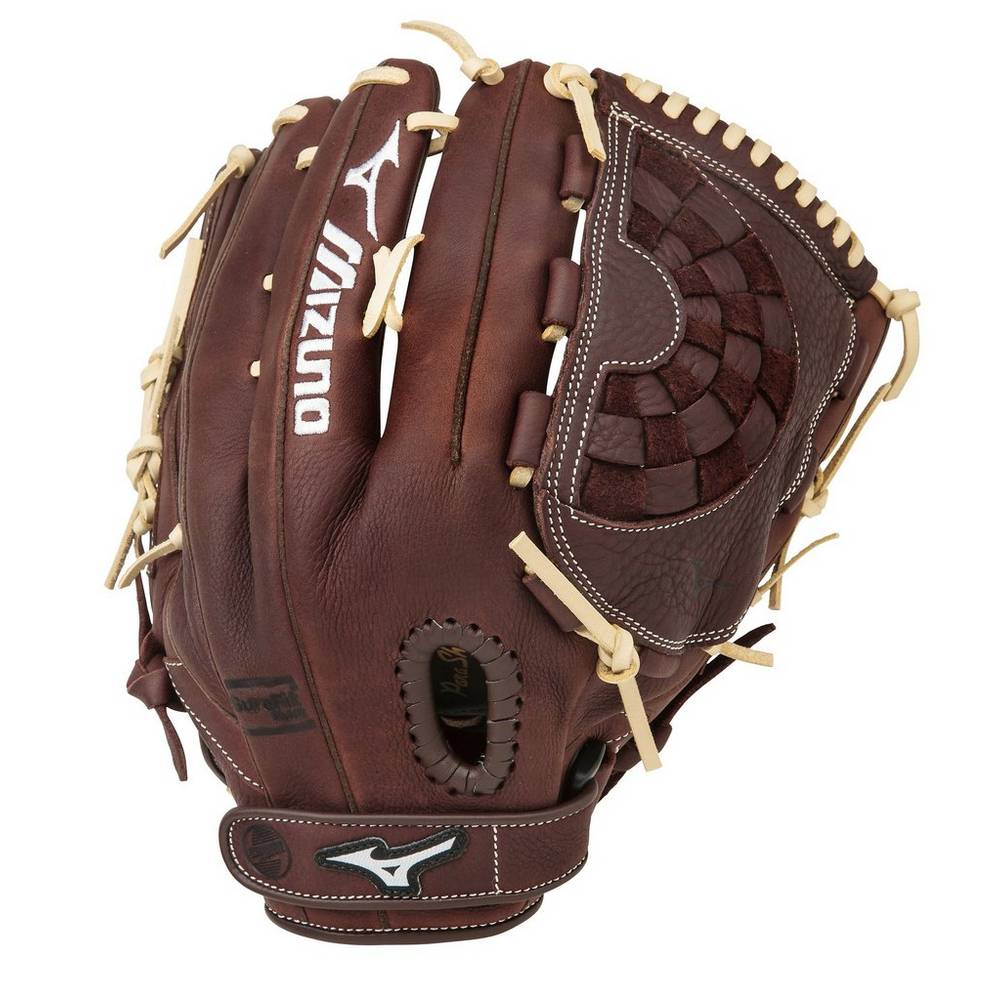 Damske Rukavice Mizuno Franchise Series Fastpitch 13" Softball Káva Vypredaj DBOI15496